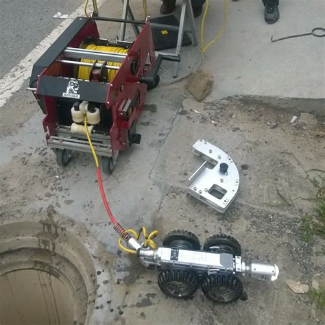 Pipe Inspection Surveillance Robot Duct Pipe Inspection Crawler Sewer Camera For Diameter 230mm