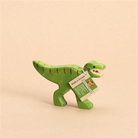 Tyrannosaurus Rex Von Holztiger Spielfigur Adabob