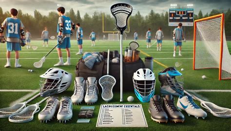 lacrosse equipment checklist   gear   upcoming season