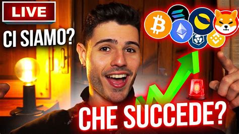 PUMP IN CORSO È FATTA BITCOIN ETH CRO SHIB che succede YouTube