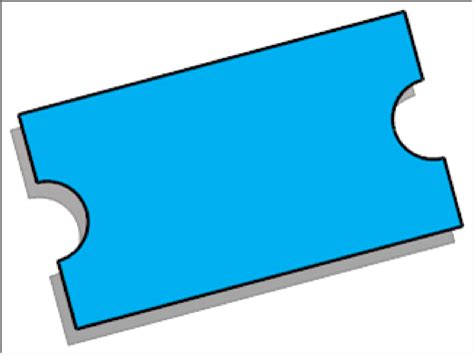 Blank Ticket Png - ClipArt Best