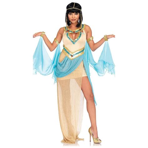 Adult Ladies Egyptian Queen Cleopatra Costume Sexy Greek Roman Princess Rome Cosplay Party Fancy