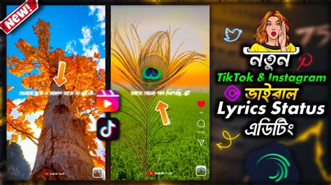 New Tiktok Instagram Viral Lyrics Status Video Editing In Alight