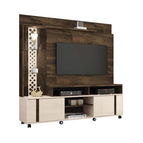 Estante Home Theater Para Tv Até 55 Pol Vitral Hb Móveis Hbmoveis