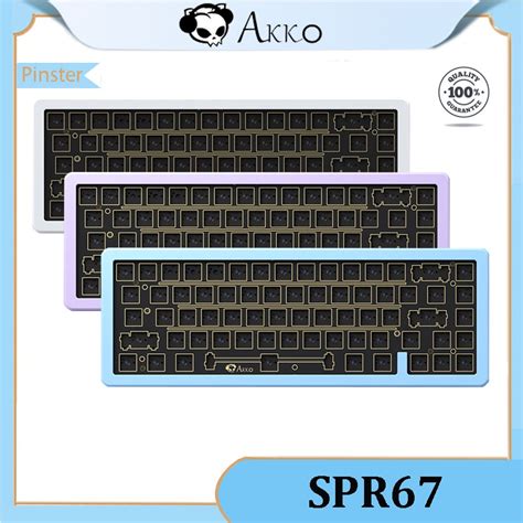 Akko Spr Mechanical Keyboard Custom Kit Spring Structure Wired Hot