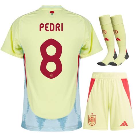 Maillot Kit Enfant Espagne Exterieur Euro Pedri Foot Soccer Pro