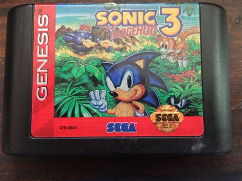 Sonic The Hedgehog 3 Sega Genesis 1994 Cartridge Only Values Mavin