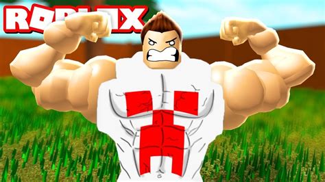 Roblox FIQUEI MUITO MUSCULOSO YouTube