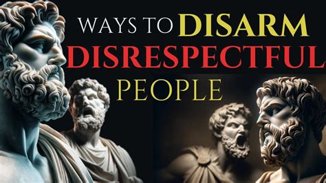 6 STOIC STRATEGIES To Handle DISRESPECT MUST WATCH STOICISM YouTube