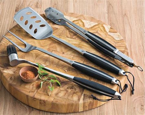 Williams-Sonoma Monogrammed Grill Tools Set