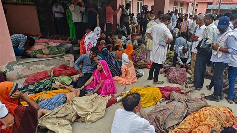 Stampede In Hathras India Kills Over