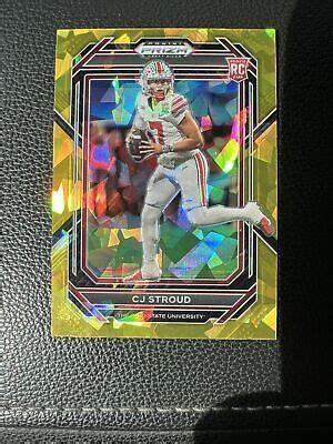 Panini Prizm Draft Picks Gold Ice Prizm C J Stroud Rc Ebay