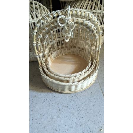 Jual Hampers Ayunan Bulat Rotan Halus Seserahan Shopee Indonesia