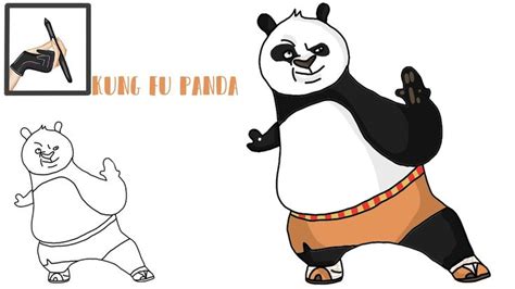 How To Draw Kung Fu Panda Step By Step Kung Fu Panda Step By Step