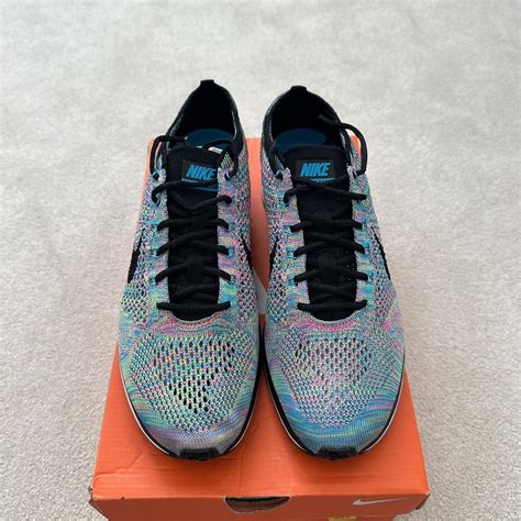 Nike Flyknit Racer Multi Colour 20 Brand New Never Depop