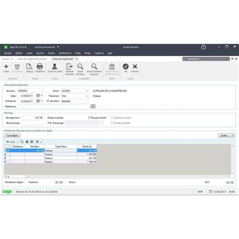 Sage 50 Cloud Ciel Compta Facturation Abonnement 12 Mois 1 An D
