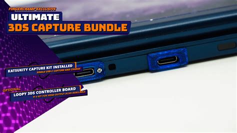 ULTIMATE NEW 3DS XL CAPTURE BUNDLE LOOPY EDITION CONTROLLER SUPPORT