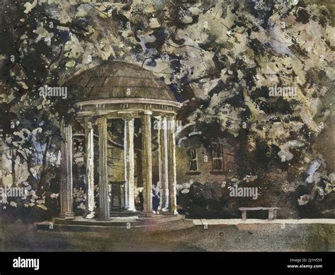 Unc Old Well Painting University Of North Carolina Old Well Fine Art