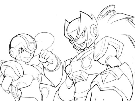 Megaman X And Zero Fan Art By Lunaris Eclipse On DeviantArt Mega Man