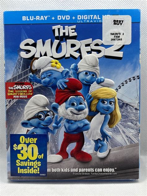 Smurfs 2 Blu Ray