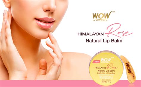 Buy WOW Skin Science Himalayan Rose Lip Balm For Moisturize Chapped