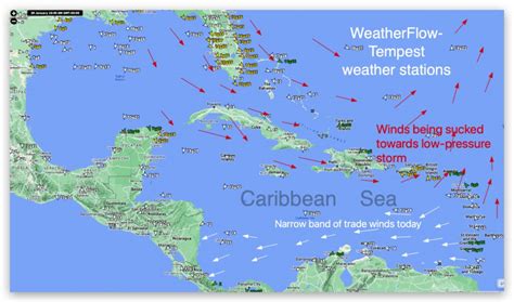 Caribbean Wind blog: Overview of Caribbean Trade winds, part 1 - Blog.WeatherFlow.com