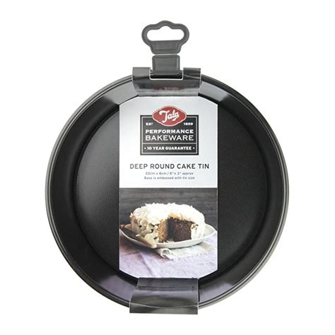 Tala Performance Non Stick Deep Cake Tin 8 Inches Hobbycraft