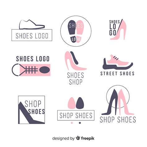 Premium Vector Collection Of Fashion Shoe Logos