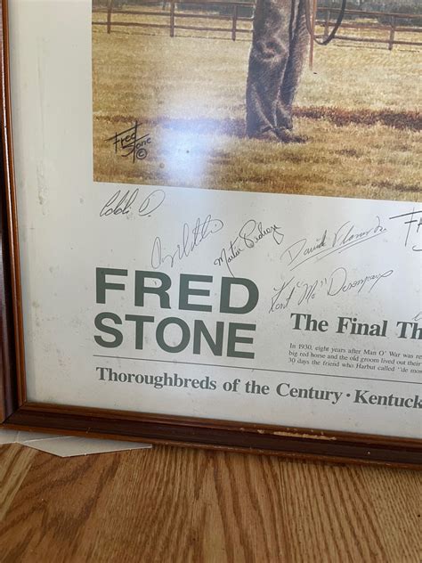 Signed Fred Stone Art