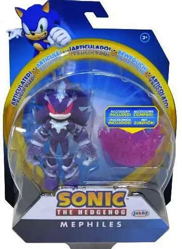 Sonic The Hedgehog Mephiles Action Figure With Purple Mist Base Jakks