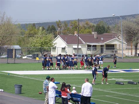 Life's a Breeze: Snow College Football Tryouts