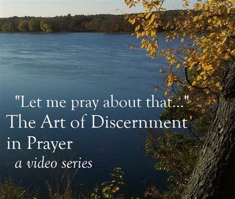 The Art of Discernment in Prayer – SSJE