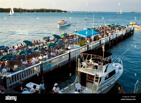 Florida Keys Key West Sunset Pier Restaurantocean Key Resort And Spa