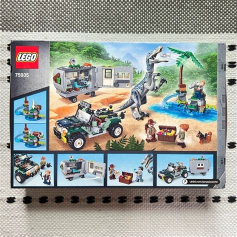 Lego Toys Lego Jurassic World Baryonyx Face Off The Treasure Hunt