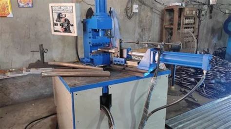 Mild Steel Hydraulic Pipe Notching Machine 240 V 5 Hp At Rs 325000 In