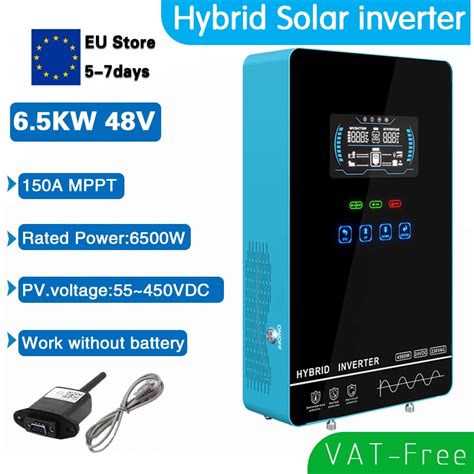 6500W 48V Hybride Zonne Energie Omvormer 230vac Off Grid Omvormer Met