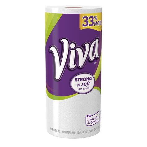 Amazon Viva Paper Towels Choose A Size Big Roll Count