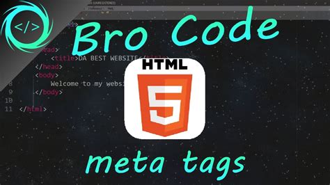 Html Meta Tags 🏷️ 11 Youtube