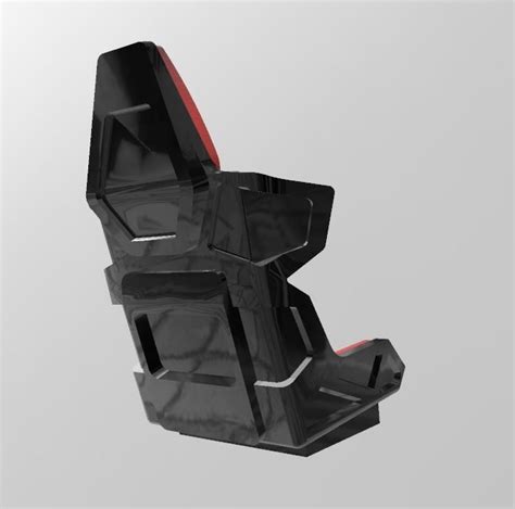 TOMs GUNDAM STYLE RACING SEAT FOR 1 24 SCALE AUTOS AND DIORAMAS 3D model 3D printable | CGTrader