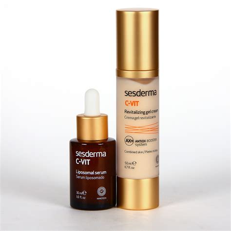 Sesderma C Vit Pack Serum Cremagel Revitalizante Antiedad