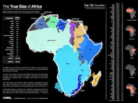 The True Size Of Africa Youtube