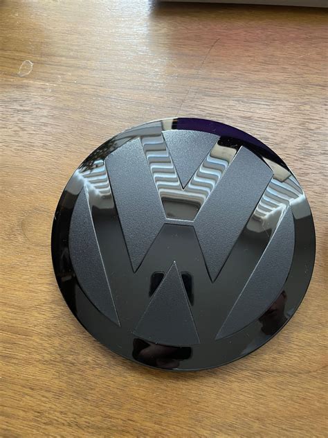 Volkswagen Golf Mk75 Front And Rear Black Badge Etsy