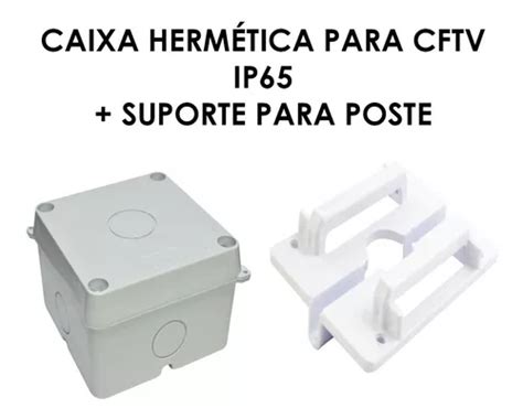 Kit 3 Caixas De Passagem Para Cftv Ip65 Hermética Suporte MercadoLivre