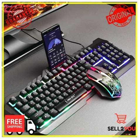 Jual Jual Murah Limeide Paket Combo Keyboard Gaming Led Rgb With