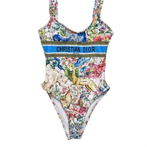 Fashion Luxury Bikini One Piece Swimsuit Print Famous Brands Bathing Suits Swimwear Designer