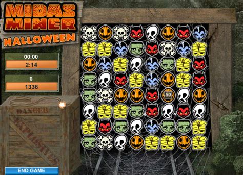 Halloween Midas Miner Play Online On Flash Museum