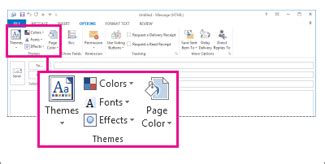 How To Change Background Color In Outlook