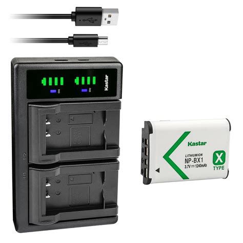 Kastar Battery Ltd Charger For Sony Np Bx X Series Sony Vlog Camera