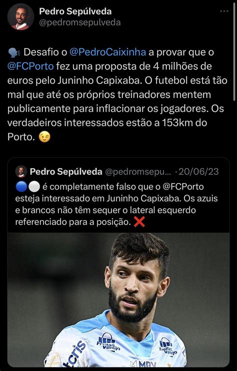 𝗔𝗗𝗡 𝗗𝗢 𝗟𝗘𝗔𝗢 on Twitter Desafio o Pedro Sepúlveda a provar que o