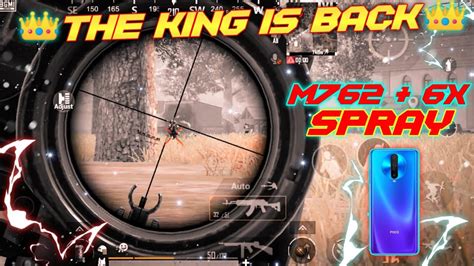 The King Is Back M762 6X Spray Poco X2 Bgmi Montag SAMSUNG A3 A5